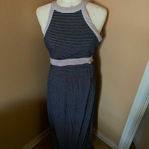 Stripe Maxi Dress